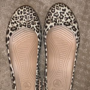 Leopard Crocs